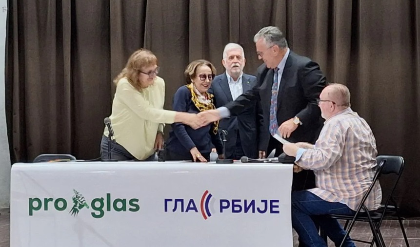 Na inicijativu ProGlasa, OGP Glas Srbije potpisao Dogovor za slobodne i poštene izbore