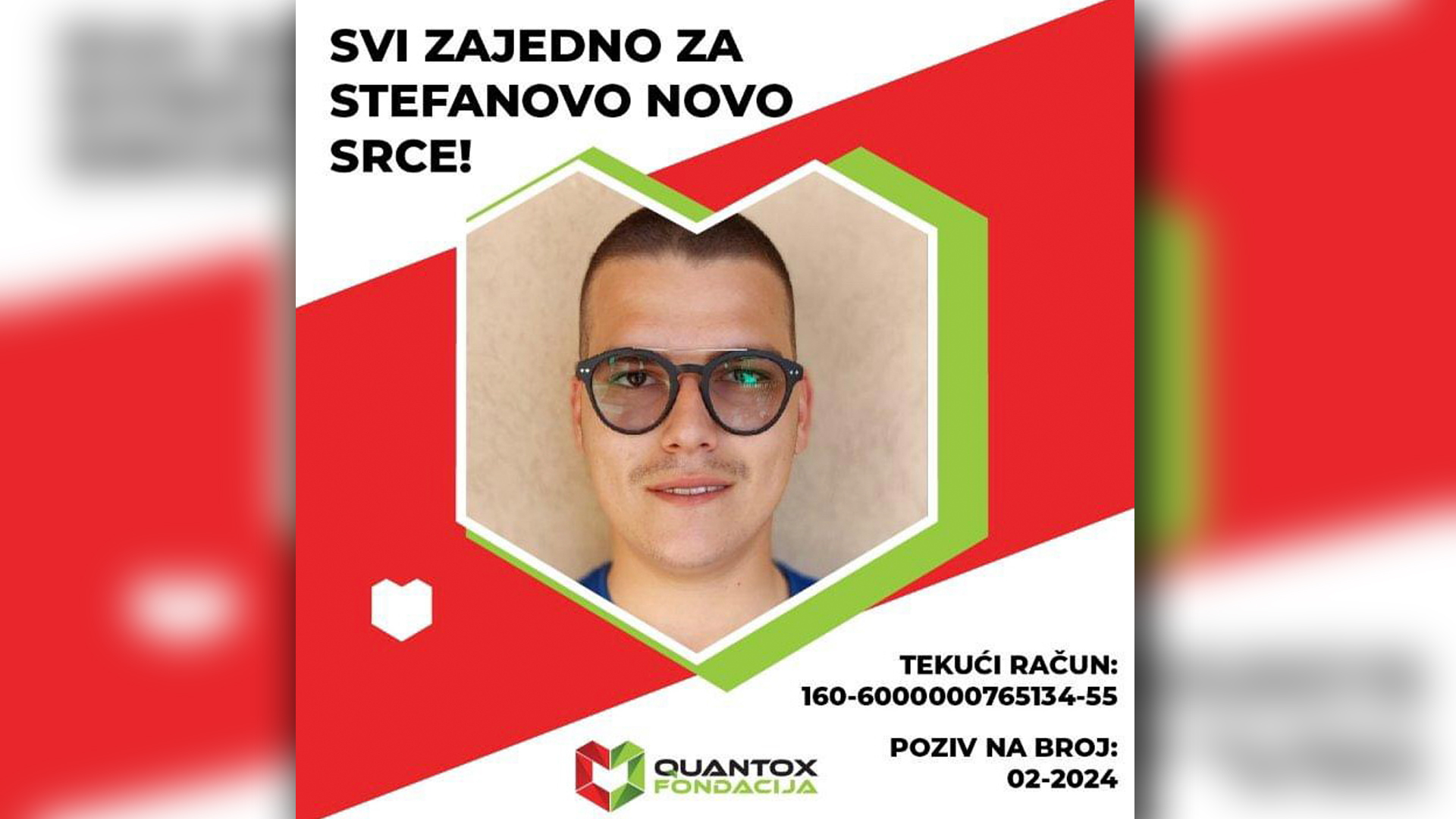 HITNO!!! Pomozimo Stefanu Sredoviću da dobije novo srce!