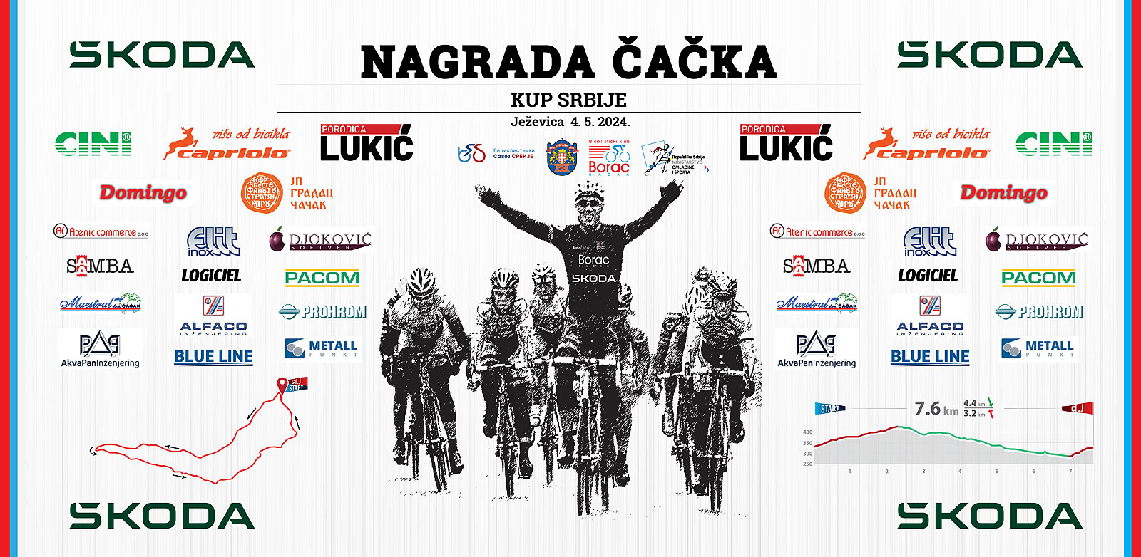 Biciklistička trka za Nagradu Čačka 2024.
