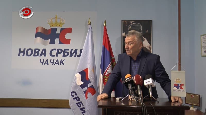 Ilić: Sve televizije su zatvorene za nas, jedina smo opozicija u Čačku